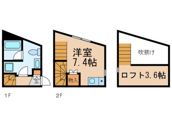 オークフォレストの物件間取画像